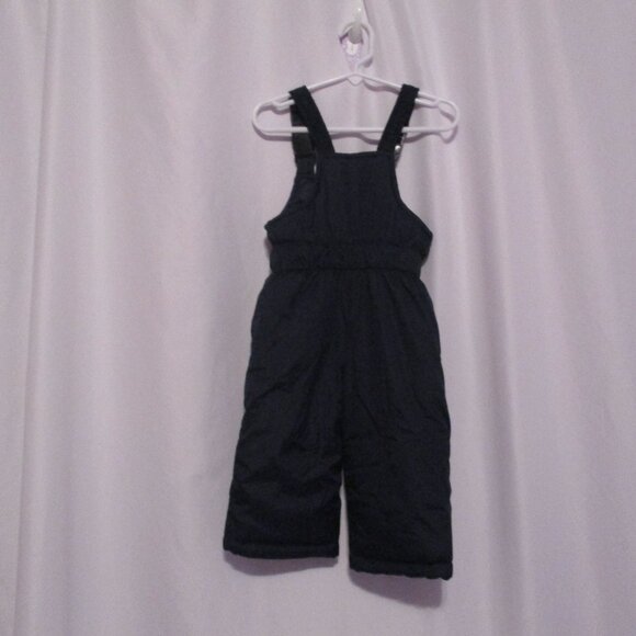 OshKosh Bgosh Snow Bib Pants Infant 12M Navy Insulated Winter Overalls - Picture 2 of 5